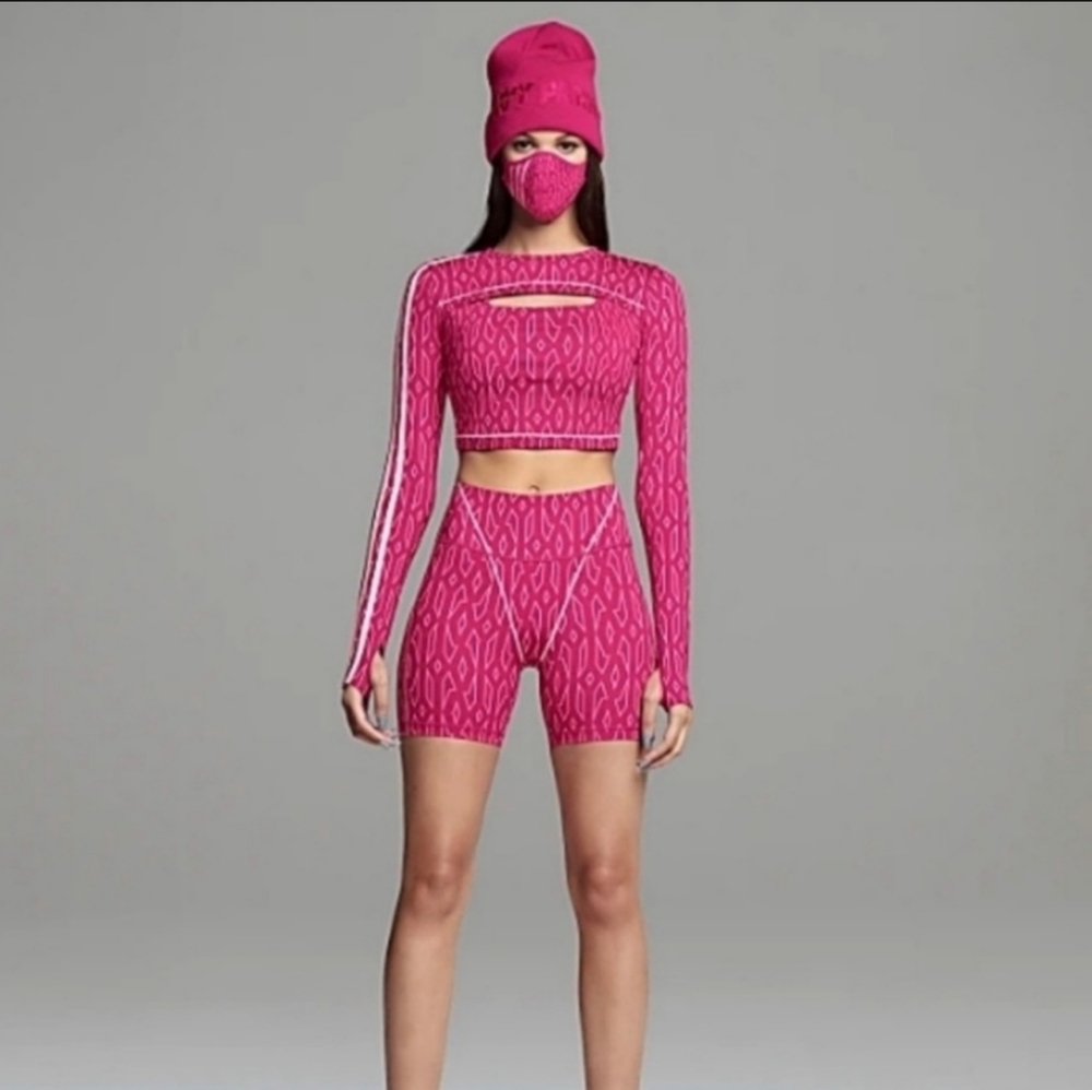 Ivy Park X Adidas Pink Shorts Athleisure